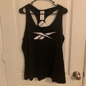 Reebok Black Athletic Tank top